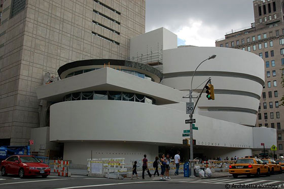 NEW YORK CITY - Il Guggenheim Museum subì nel tempo numerose trasformazioni
