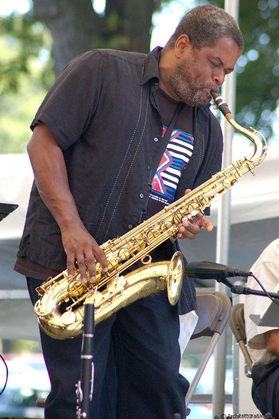 GRANT PARK - Il sax del Jo Ann Daugherty Quartet al Jazz Festival di Chicago