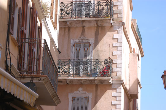 CORSICA DEL SUD - Particolare di Rue Doria a Bonifacio