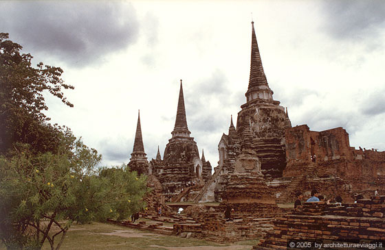 AUYTHAYA - Wat Phra Si Sampet  - I tre chedi