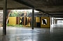UCV CARACAS. Il patio, il cortile, la galleria sono elementi caratteristici dell'architettura coloniale venezuelana, qui reinterpretati in chiave moderna