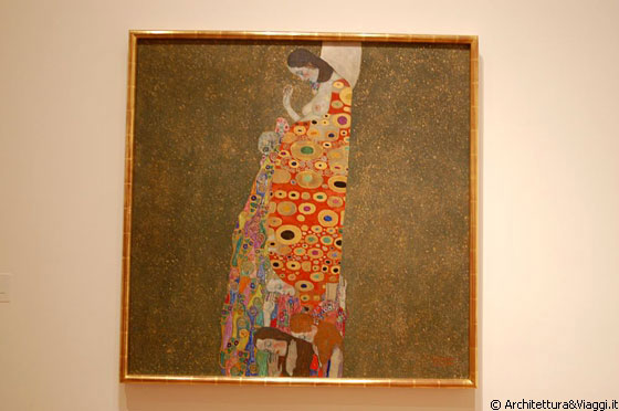 NYC - MoMA - Gustav Klimt - Hope, II 1907 - 08 (olio, oro e platino su tela)