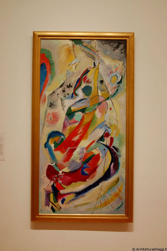 NYC - MoMA - Vasily Kandinsky: Panel for Edwin R. Campbell No. 1, 1914