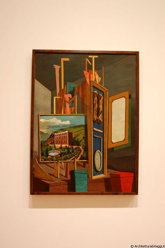 MoMA - Giorgio de Chirico: Metafisa Interiore (Great Metaphysical Interior), 1917