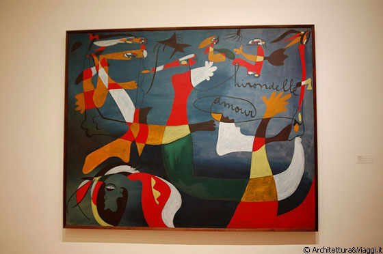 MoMA - Joan Mirò: Hirondelle Amour, 1933 - 34
