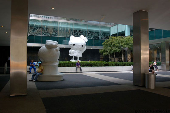 MIDTOWN MANHATTAN - Levr House: la corte aperta pedonale