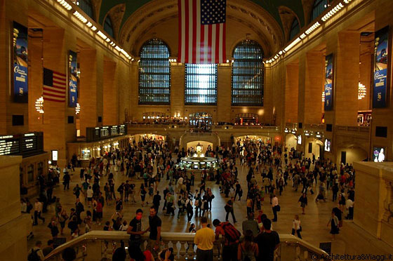 MIDTOWN MANHATTAN - Grand Central Terminal, East 42nd Street angolo Park Avenue - arch. Reed & Stem Warren & Wetmore, 1903 - 1913