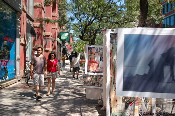 SOHO - Le grandi firme e alcune interessanti gallerie d'arte si trovano in questo noto quartiere di New York