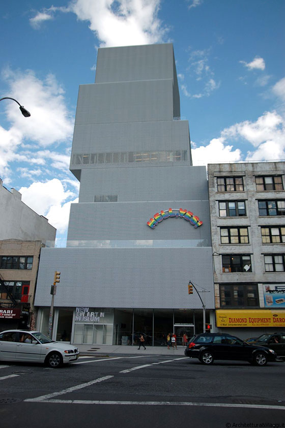 LOWER EAST SIDE - New Museum of Contemporary Art New York visto da Prince Street