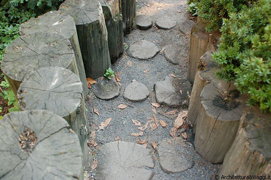 CENTRAL PARK - Particolare della pavimentazione in prossimità di una piccola area gioco playground