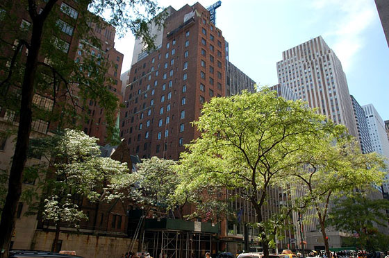 NEW YORK CITY - Osservando Midtown est ci dirigiamo verso la Ford Foundation, tra la 42nd e la 43rd St