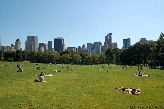 CENTRAL PARK SOUTH - Adesso vi chiedo: vi piacerebbe avere un parco così sotto casa vostra? 