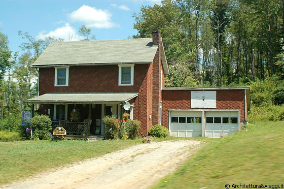 MILL RUN - PENNSYLVANIA - Le casette sulla Rte 381
