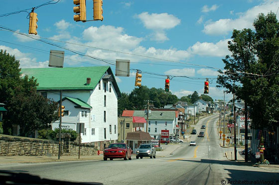 PENNSYLVANIA - Paesi, strade e angoli di un'America, quella interna, che ci appare un pò monotona