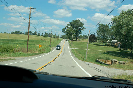 PENNSYLVANIA - Tanta pianura, tanto verde, ma poca vita intorno