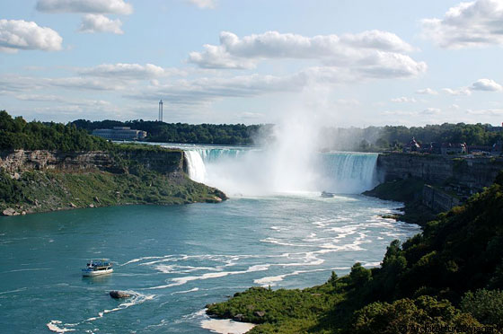 NIAGARA FALLS - Due città dallo stesso nome, l'una nello stato di New York (USA), l'altra nello stato dell'Ontario (CANADA)