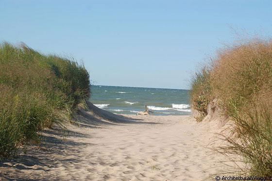 VERSO L'OHIO - Il lago Erie è immenso, niente si scorge all'orizzonte, sembra di essere al mare!