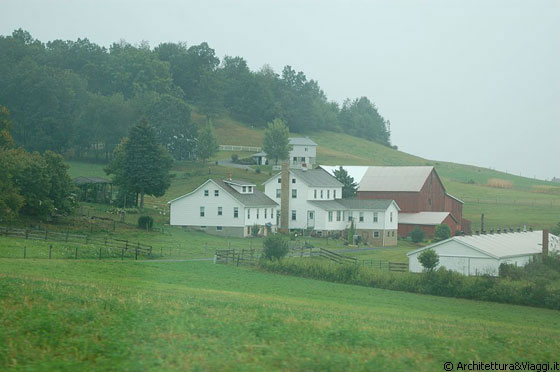 AMISH COUNTRY - Fattorie disseminate nelle verdi valli dell'Ohio