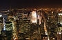 NEW YORK CITY. Vista notturna di Midtown dall'Empire State Building