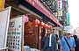 NEW YORK CITY. Lanterne rosse a Chinatown