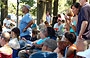 CHICAGO JAZZ FESTIVAL. La folla di fans assiste al festival più famoso e longevo di Chicago