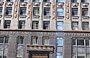 CHICAGO . Particolare della facciata Déco progettata da Daniel e Hubert Burnham del Carbide and Carbon building