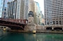 CHICAGO RIVER. Il ponte su Clark Street