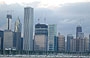 CHICAGO. Da sinistra a destra ci sono tutti i grattacieli che si affacciano su Millennium Park: One Prudential Plaza, Two Prudential Plaza, Aon Center, Blue Cross Blue Shield Tower (in fase di sopraelevazione), 340 on the Park 