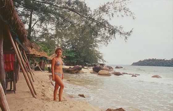 SIHANOUKVILLE - Hawai Beach - un'altra bella spiaggia nei dintorni di Sihanuokville