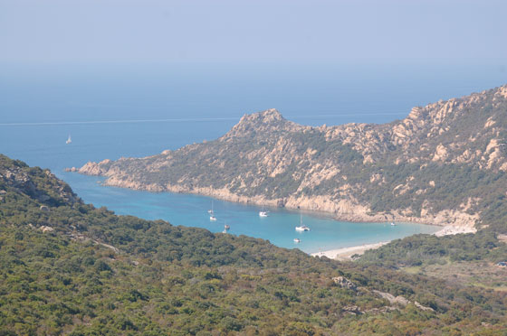 CORSICA DEL SUD - Oltrepassato Tizzano c'è lo splendido golfo di Roccapina