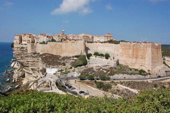 BONIFACIO - La marina e la cittadella