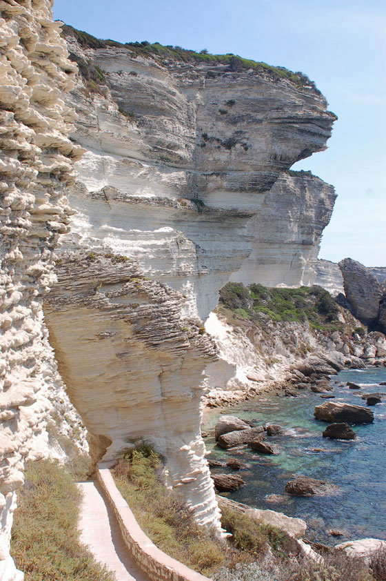 BONIFACIO - Da Plage de Sutta-Rocca risaliamo verso la cittadella