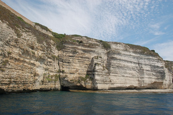 CORSICA DEL SUD - Ammiriamo incantati le falesie ed il paesaggio marino delle Bocche di Bonifacio