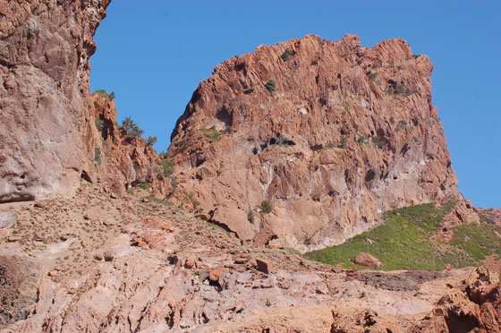 RISERVA NATURALE DI SCANDOLA - Scandola si può visitare solo via mare e l'interno dell'area protetta è interdetto agli escursionisti