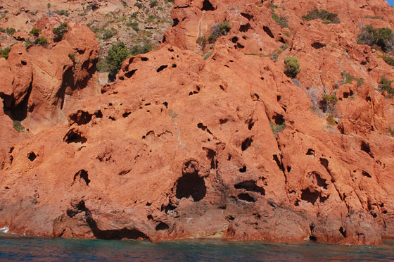 GOLFO DI PORTO - La geografia della Riserva Naturale di Scandola è quanto mai varia