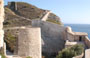 BONIFACIO. Dalla punta del promontorio, l'esplanade de St Francois con la chiesa di St Francois e il cimitero marino, si ammira uno splendido panorama della falesia fino a Capo Pertusato