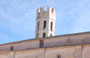 BONIFACIO. Il tipico campanile merlato della chiesa gotica di Saint-Dominique