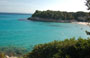 POINTE DE SPERONE. All'imbrunire rientriamo verso casa e ci fermiamo a guardare, dall'alto della collinetta che la circonda, la spiaggia du Petit Sperone 