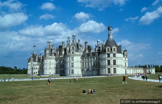 VALLE DELLA LOIRA - BLESOIS - Chateau de Chambord - Spettacolare castello