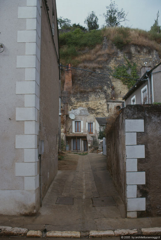 VALLE DELLA LOIRA - TURENNA - Amboise - abitazioni troglodite