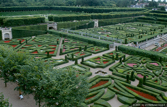 VALLE DELLA LOIRA - TURENNA - Chateau de Villandry - Jardin d'Ornament 