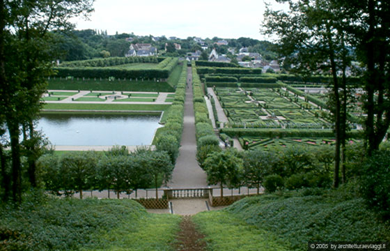 VALLE DELLA LOIRA - TURENNA - Chateau de Villandry - Jardin d'Eau