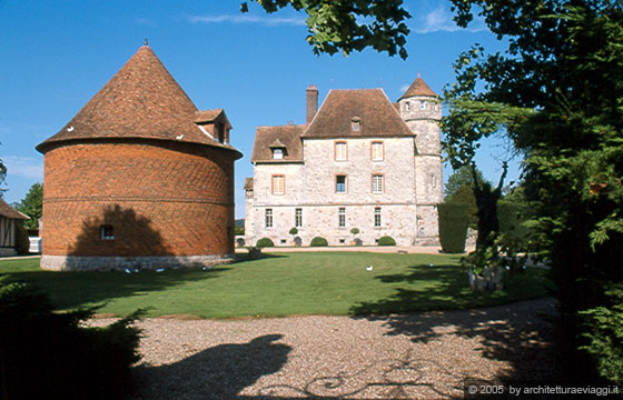 NORMANDIA - A sud di Rouen - Chateau de Vascoeuil