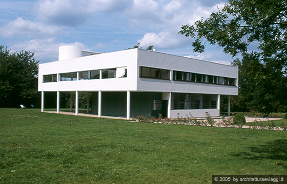 VILLA SAVOYE - POISSY - Le finestre a nastro