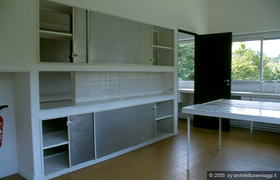 VILLA SAVOYE - POISSY - La cucina