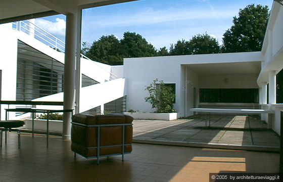 VILLA SAVOYE - POISSY - Il giardino pensile