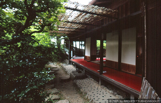 NARA - Shin-yakushiji Temple (Tesoro Nazionale) - sala da tè