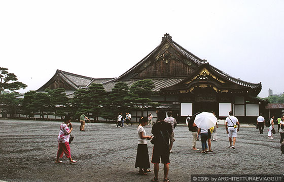 CASTELLO NIJO-JO - Palazzo di Ninomaru, periodo Momoyama, con dipinti della scuola pittorica Kano