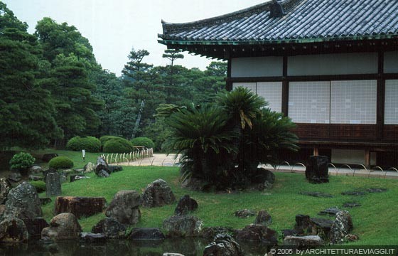 KYOTO CENTRO - CASTELLO NIJO-JO - particolare del Palazzo di Ninomaru