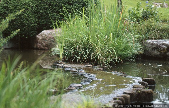TAIZO-IN-TEMPLE - Il paesaggio cambia ad ogni passo tra stagni, elementi rivelati e nascosti e 